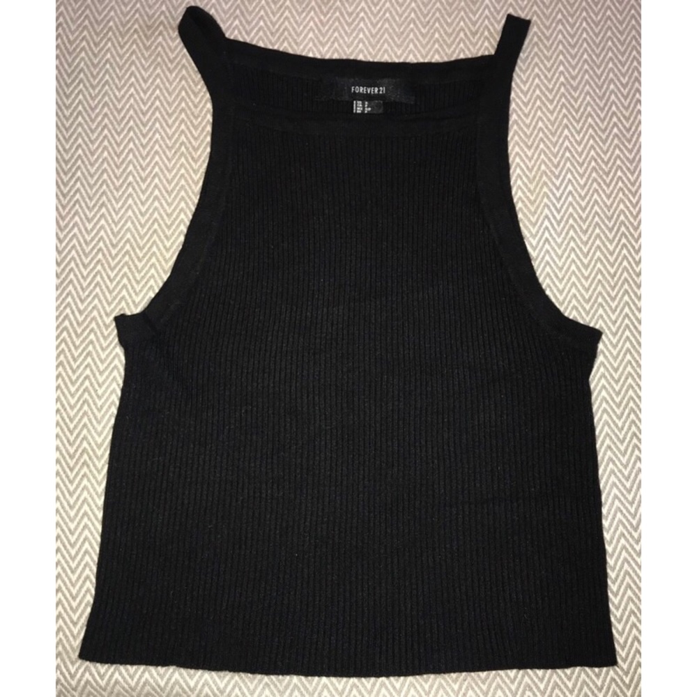 FOREVER 21 CROPPED SWEATER TANK